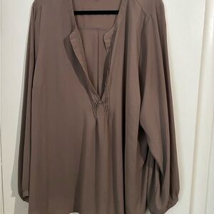 Women's Blouse in Taupe